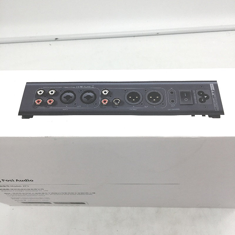 Fosi Audio ZP3 Balanced Preamp With 2 RCA & 1 XLR Inputs HPF Pre Amplifier NEW