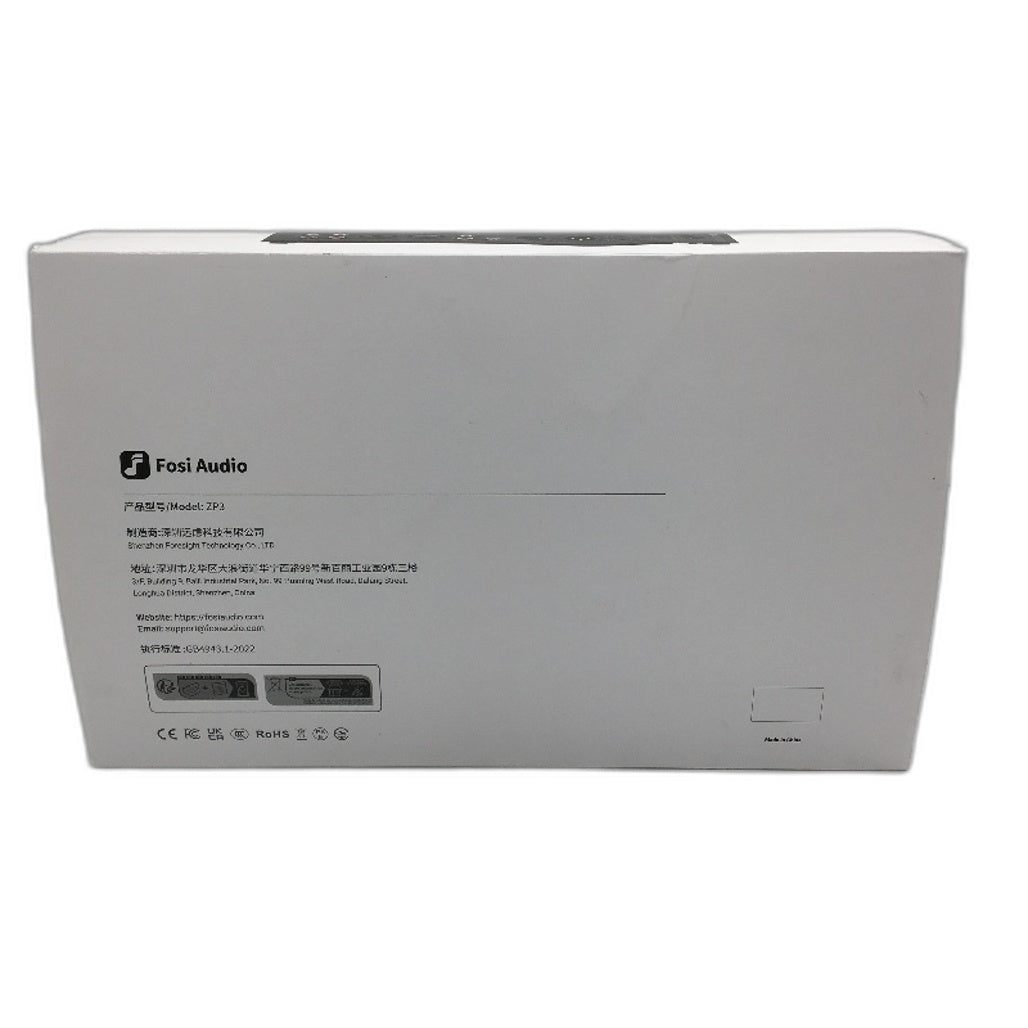 Fosi Audio ZP3 Balanced Preamp With 2 RCA & 1 XLR Inputs HPF Pre Amplifier NEW