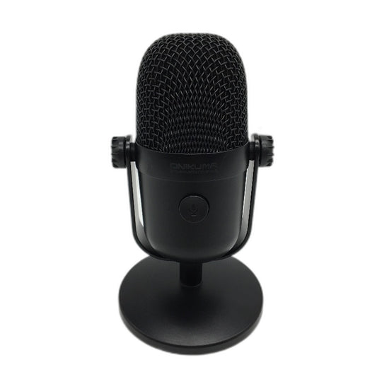 ONIKUMA USB Condenser Microphone Gaming Streaming Mic With Mute Button NEW