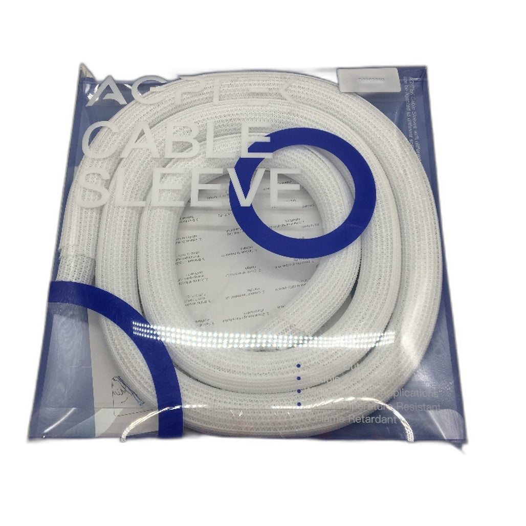 AGPTEK 2 Pack 5Ft Cable Sleeve Cover Cord Management Under Desk Wire Hider NEW