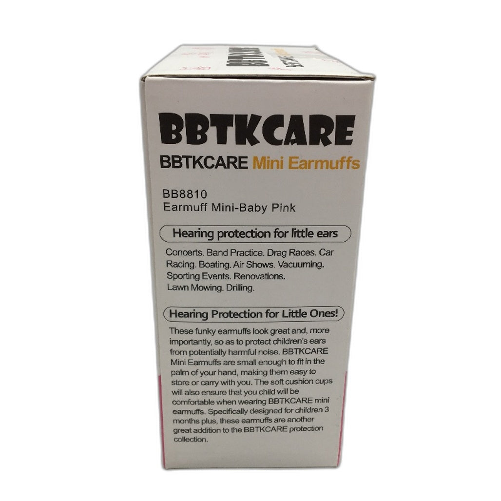 BBTKCARE Baby Infant Earmuffs Ear Protection Noise Reduction Headphones Pink NEW