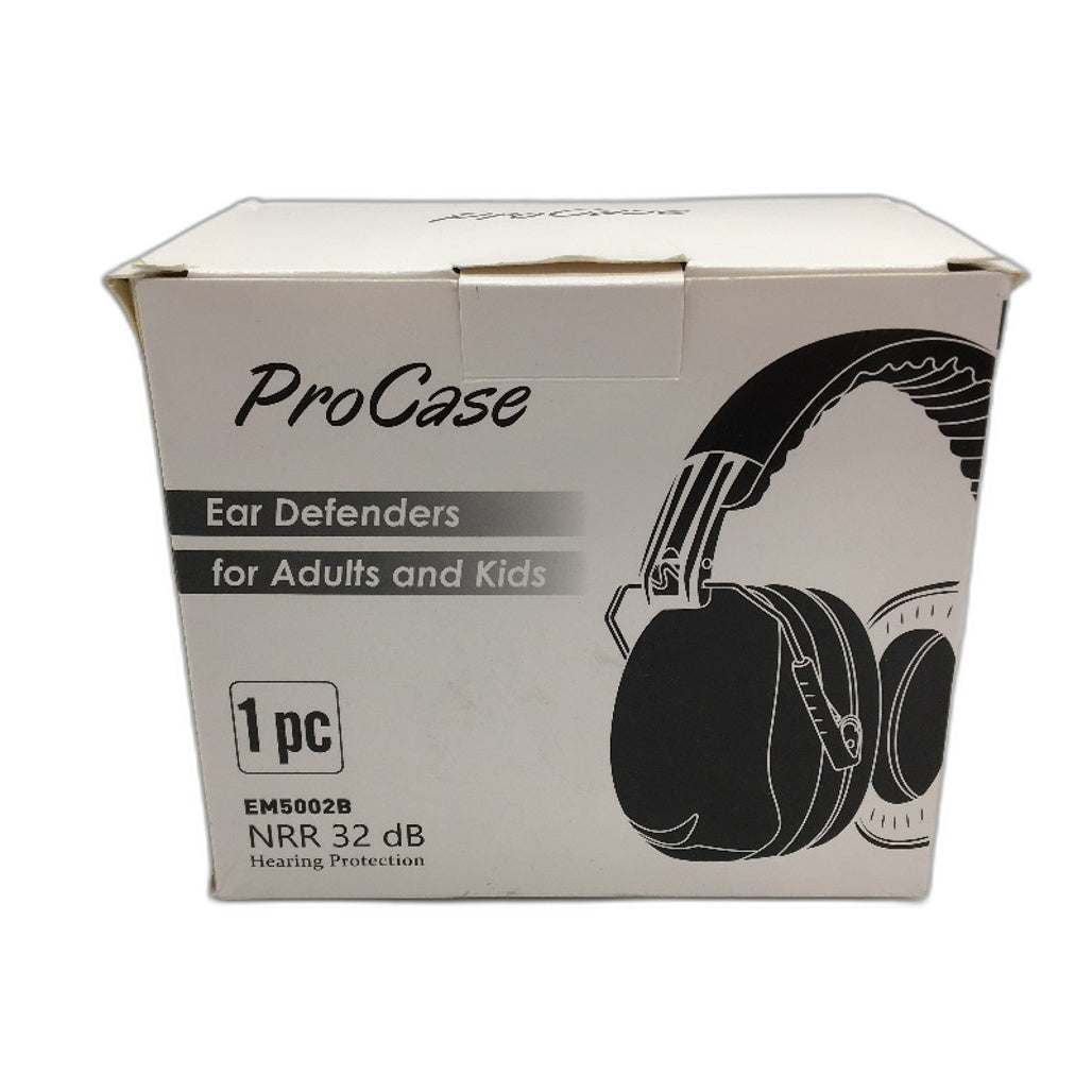 ProCase Safety Earmuffs Noise Reduction Hearing Protection For Adults Kids NEW