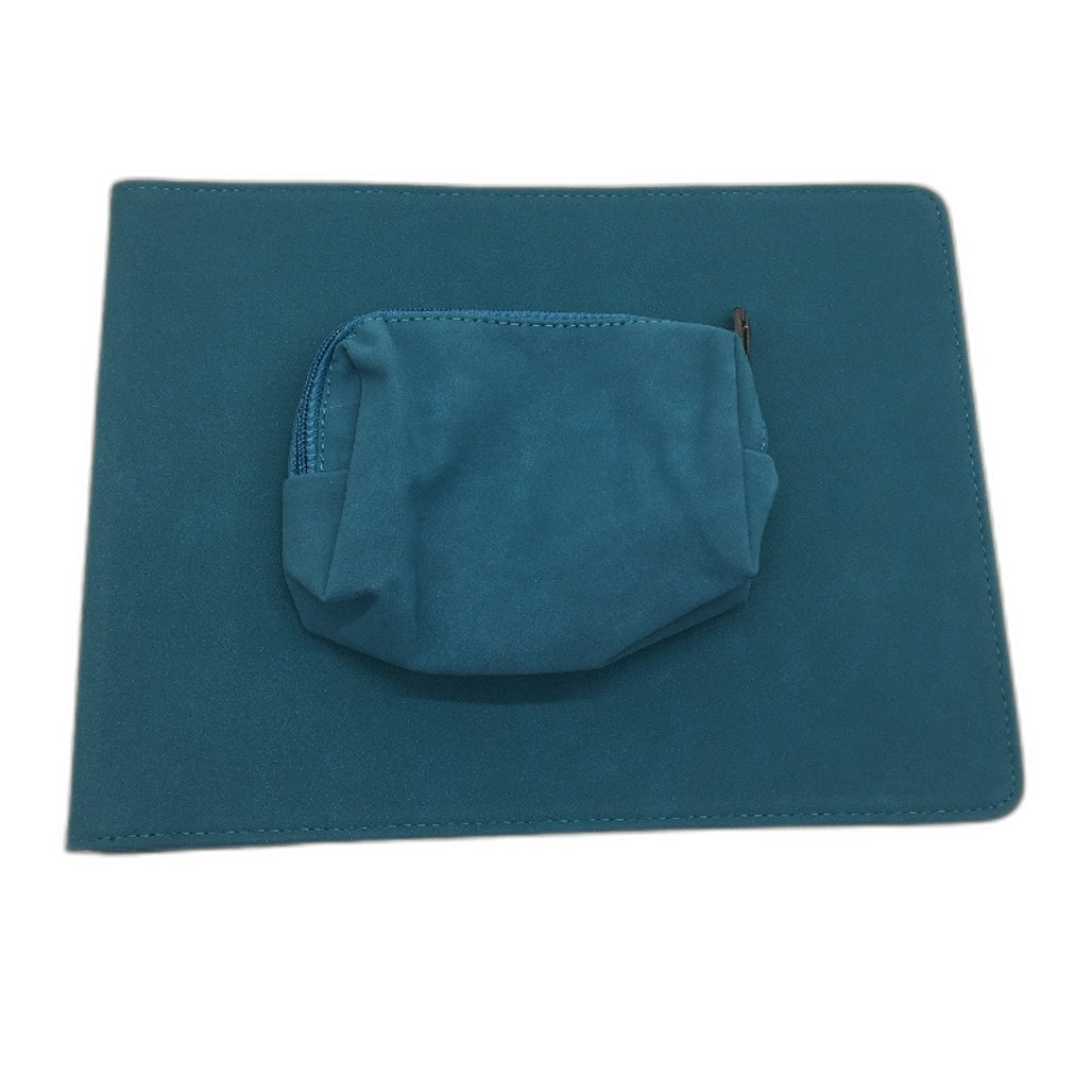 HYZUO 13 Inch Laptop Sleeve Macbook PC Case With Accessory Pouch Deep Teal NEW