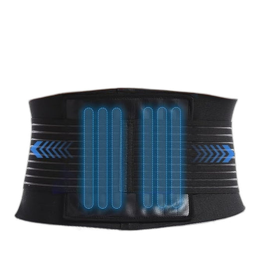 Paskyee Brace Lower Back Pain Relief Adjustable Lumbar Support Belt Size L NEW