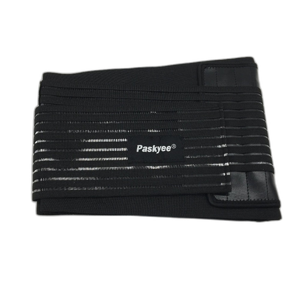 Paskyee Brace Lower Back Pain Relief Adjustable Lumbar Support Belt Size L NEW