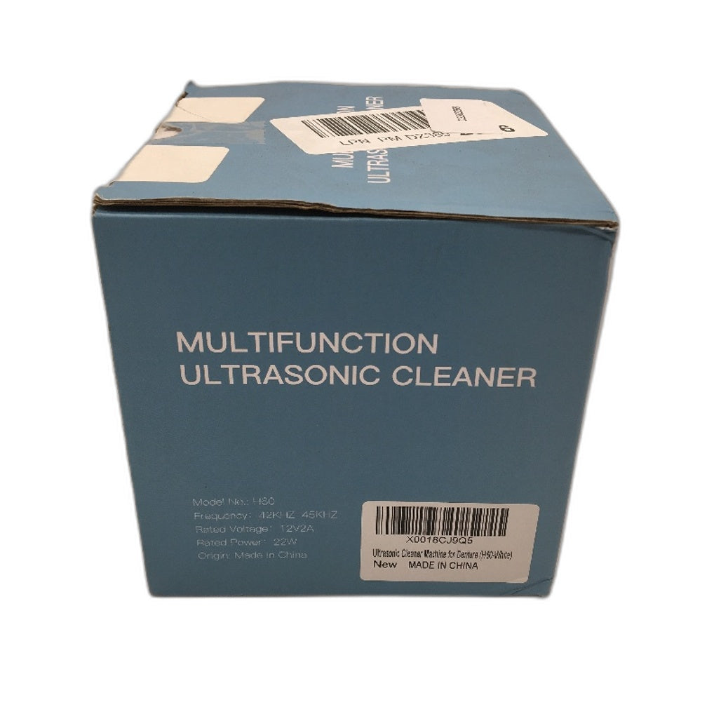 Multifunctional Ultrasonic Jewellery Retainer Cleaner With 3 Timer & Basket NEW