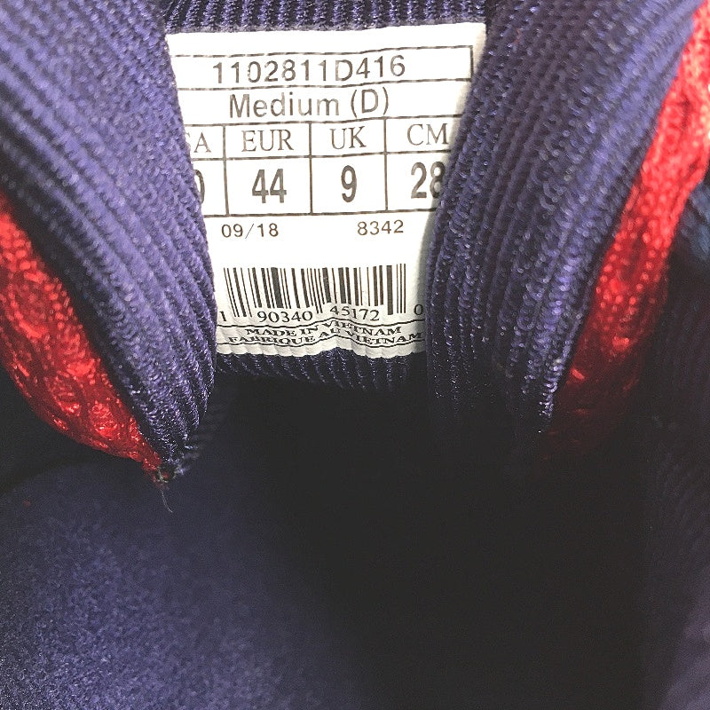 Brooks Aduro 6 Navy Blue & Cherry Running Sneaker Shoes Mens US 10D EU 44 NEW