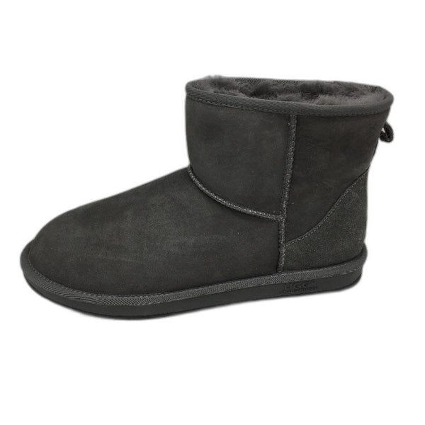 UGG Boots Australian Sheepskin Grey Mini Classic Boots Unisex EU43 M10 L12 NEW