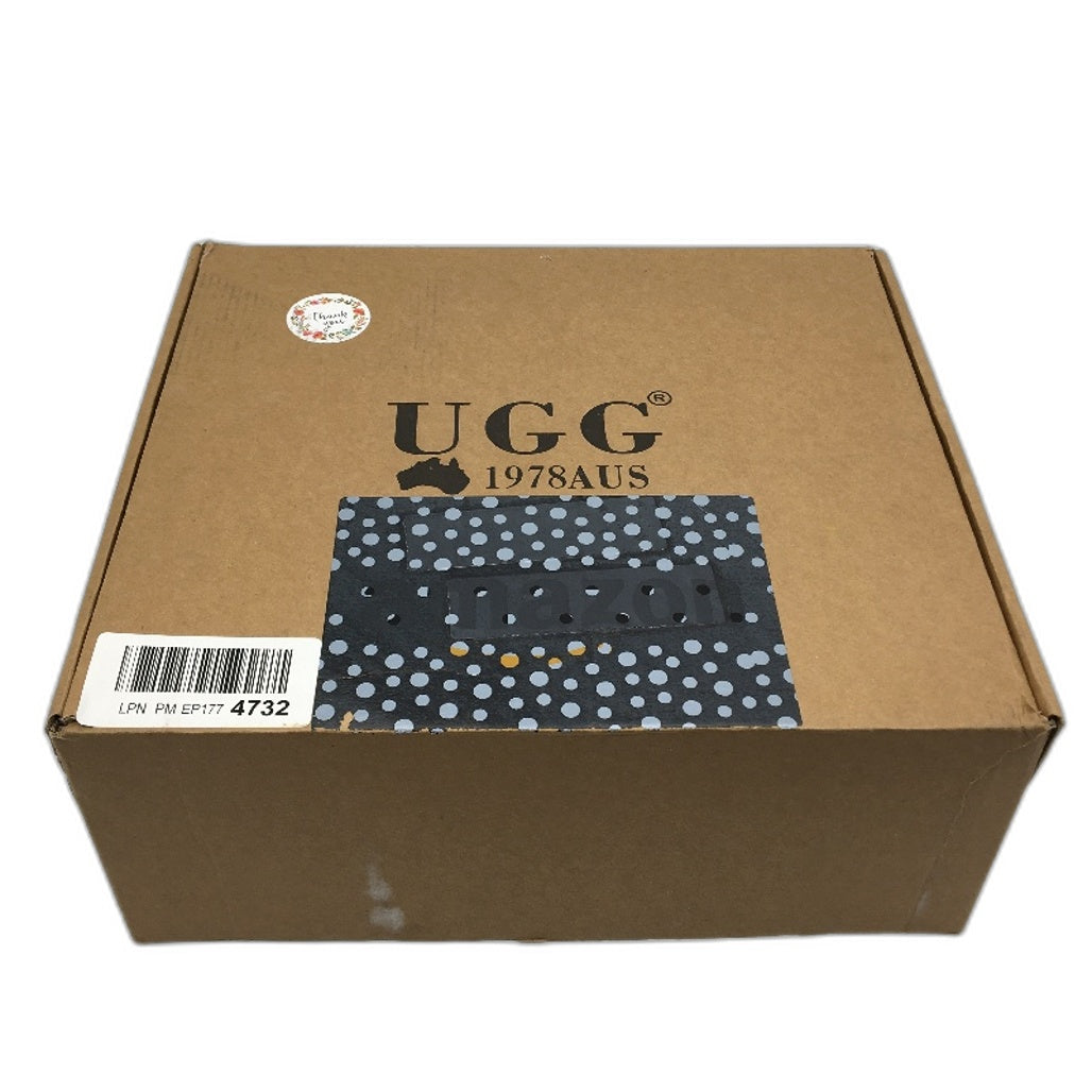 UGG 1978AUS Australian Sheepskin Tan Mini Classic Boots Unisex EU44 M11 L13 NEW