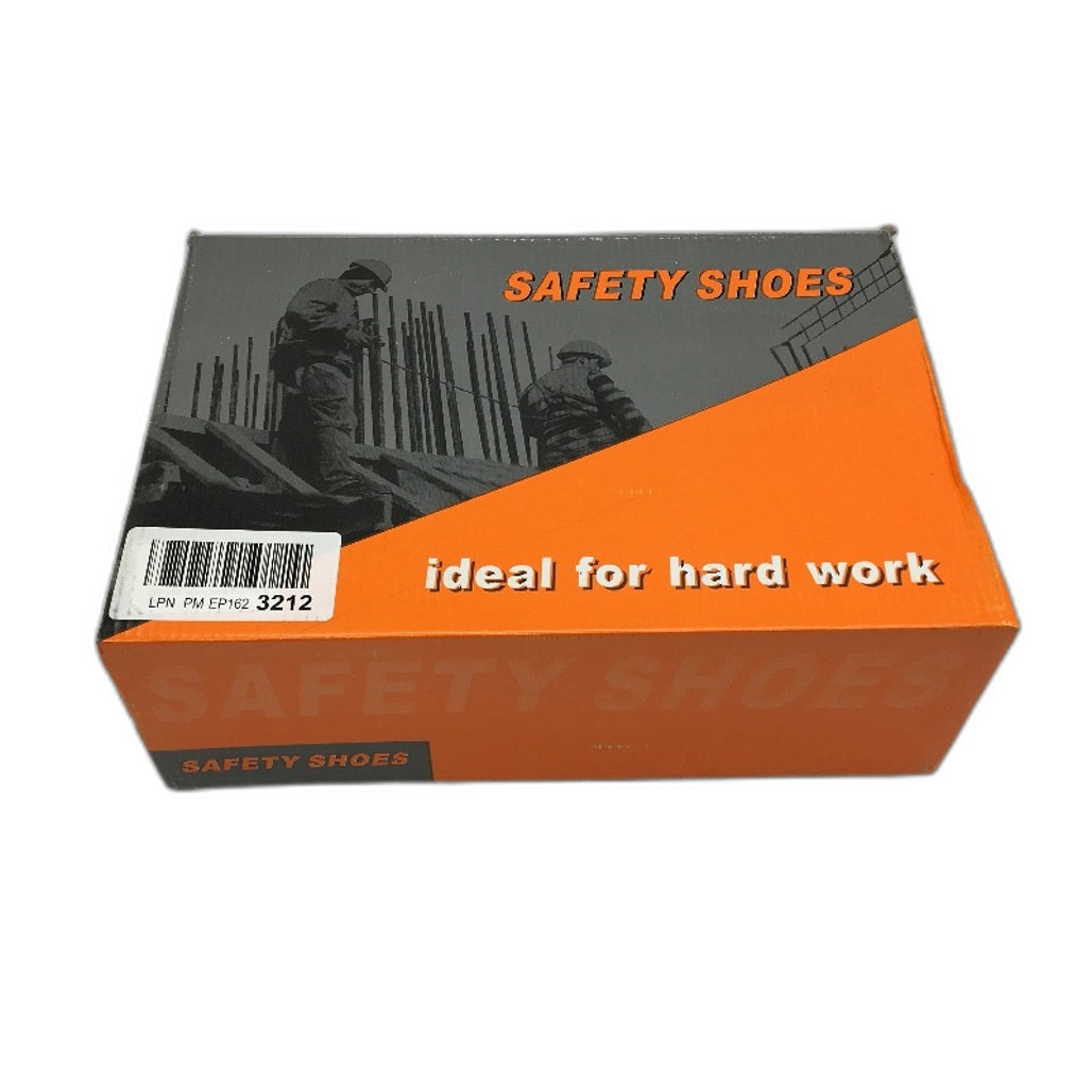 PFashion Safety Steel Toe Black Light Work Trainers Mens Size EU 41 AU 7 NEW