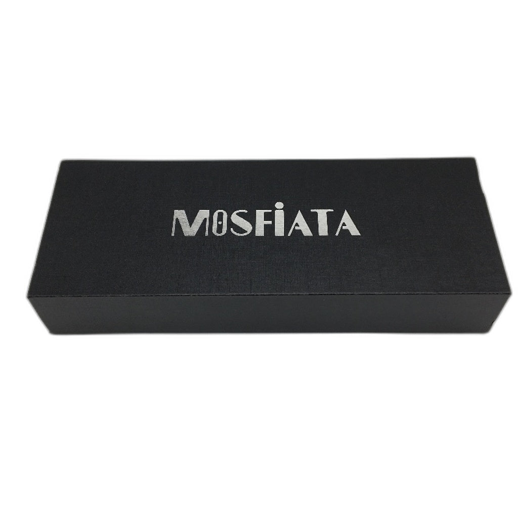 Mosfiata 6" Professional Stainless Steel Chefs Kitchen Knife & Sharpener NEW