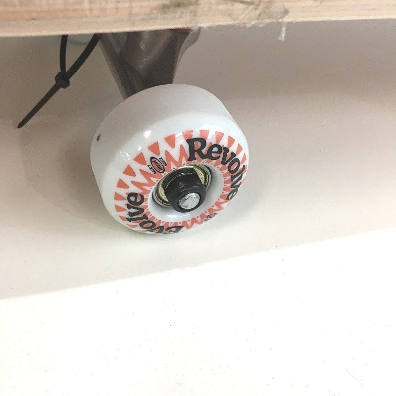 Rival Evolve 31 Inch Natural Maple Timber Surf Grip Deck Skateboard NEW