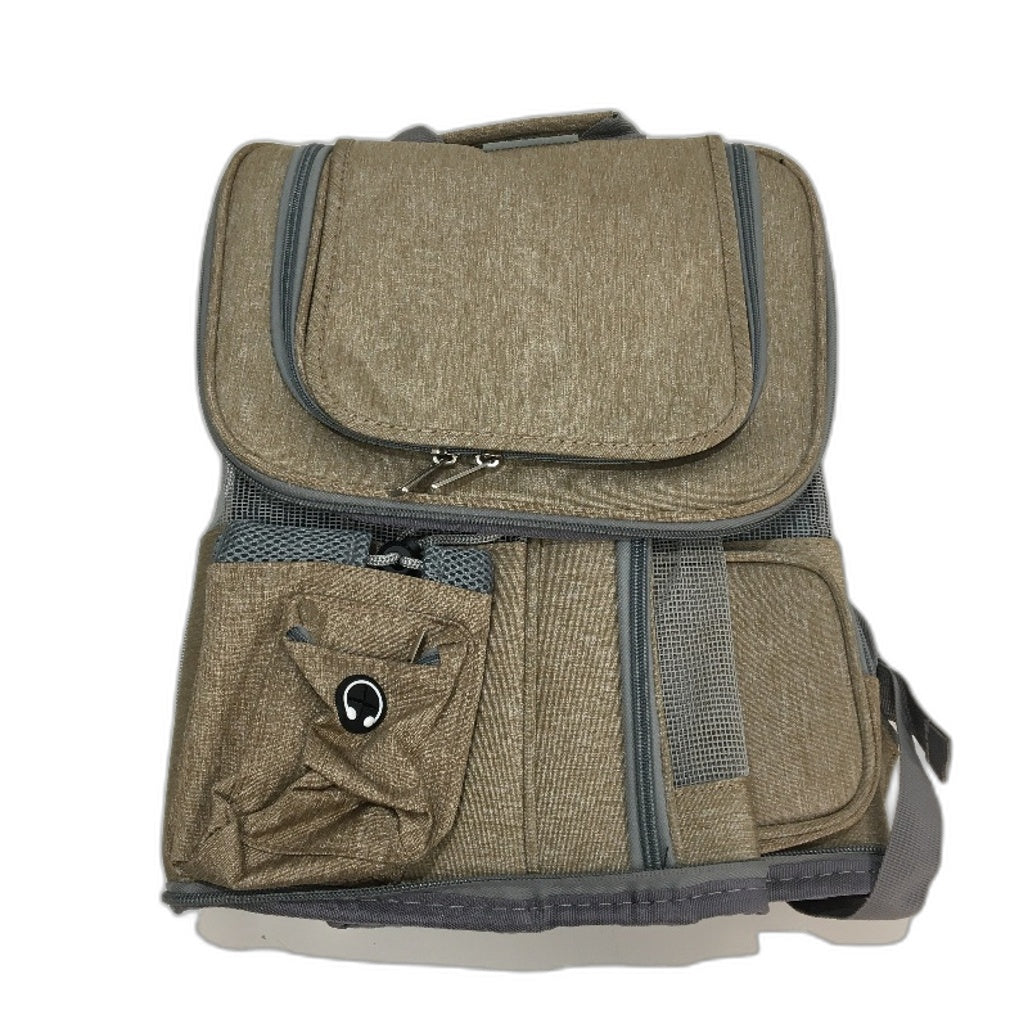 J&C Rolling Pet Carrier Travel Carry Backpack Telescopic Handle NEW