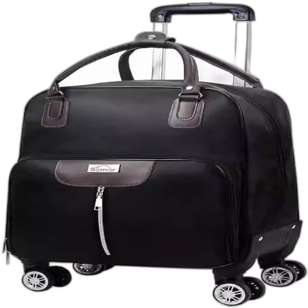 Softside Luggage With 360 Degree Spinner Wheels & Retractable Handle NEW