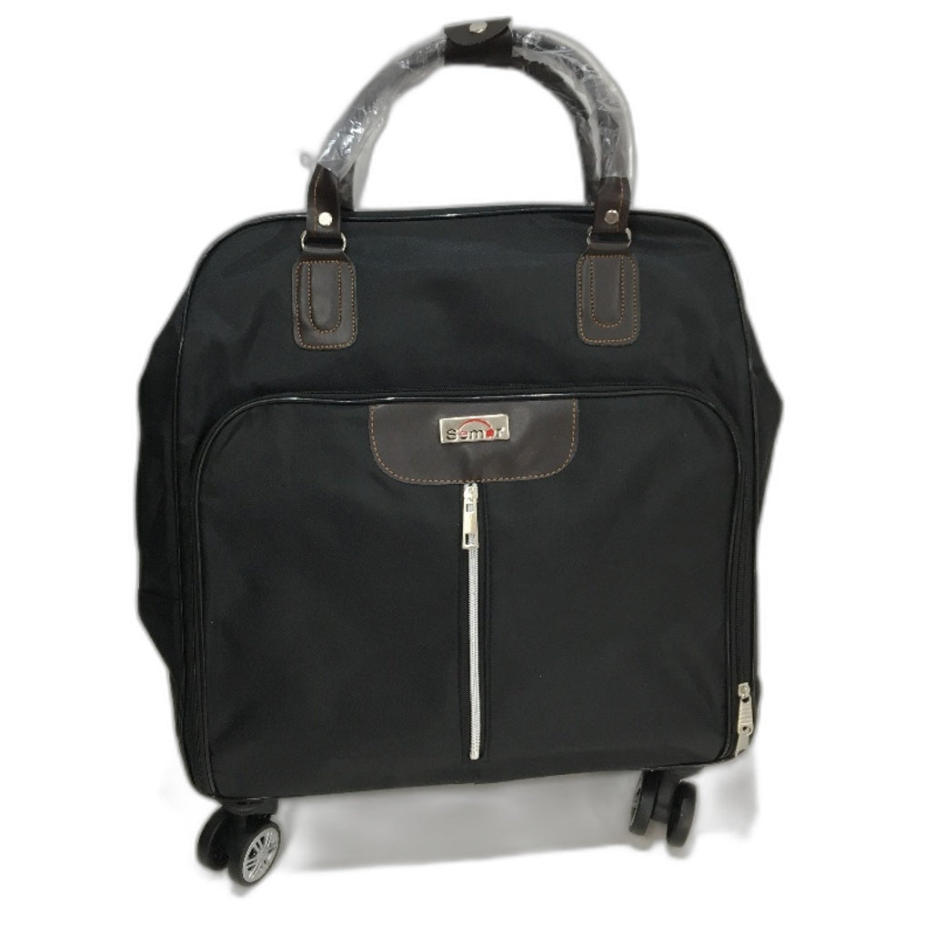 Softside Luggage With 360 Degree Spinner Wheels & Retractable Handle NEW