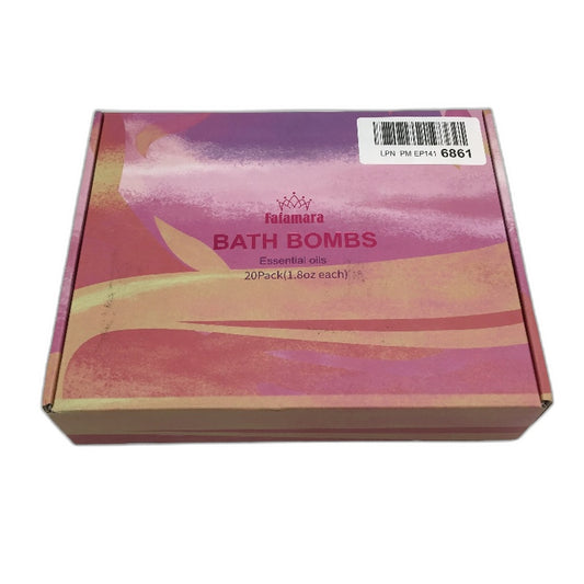Fafamara Set of 19 Bath Bombs Handcrafted Essential Oils Stress Relief NEW