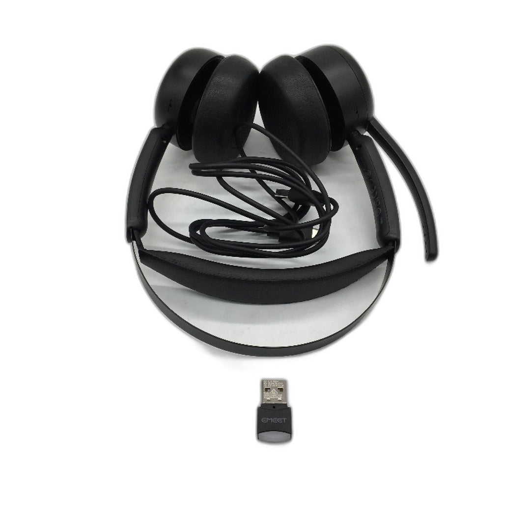 Emeet GeniusCall HS80 Wireless Headphones Noise Cancellation 46H Talk Time NEW