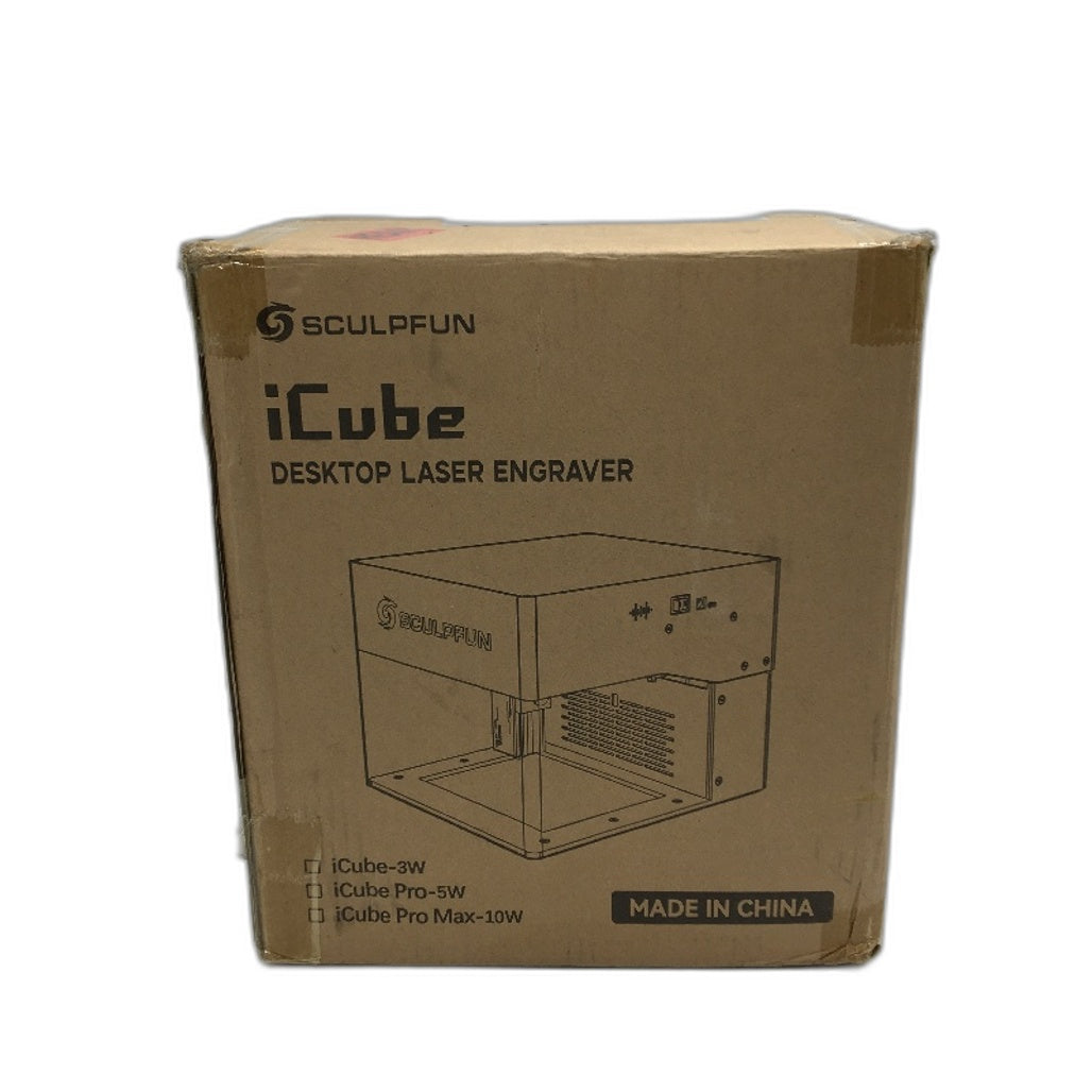 Sculpfun iCube Pro 5W Mini Desktop Laser Engraving Machine High Speed Precision