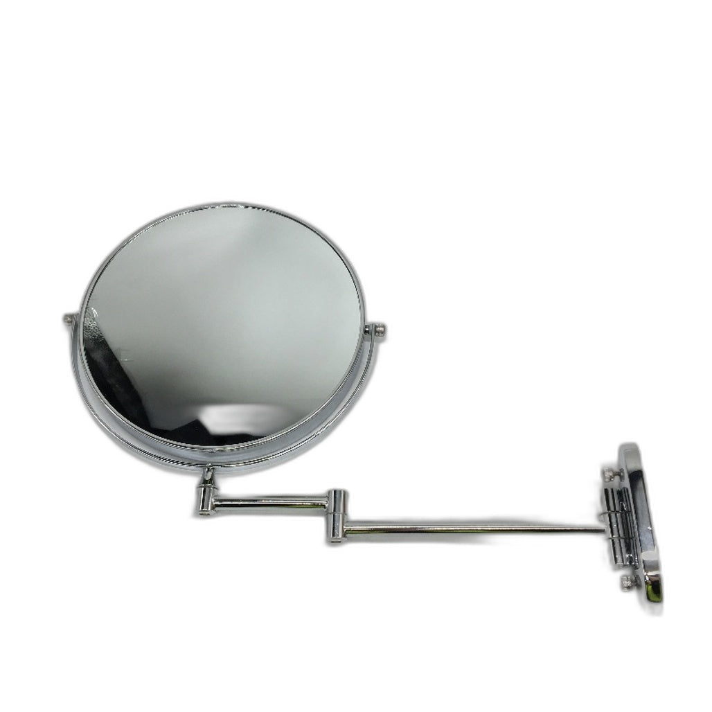 Wall Mounted 22cm Makeup Mirror Double Sided 1x And 5x Magnification NEW