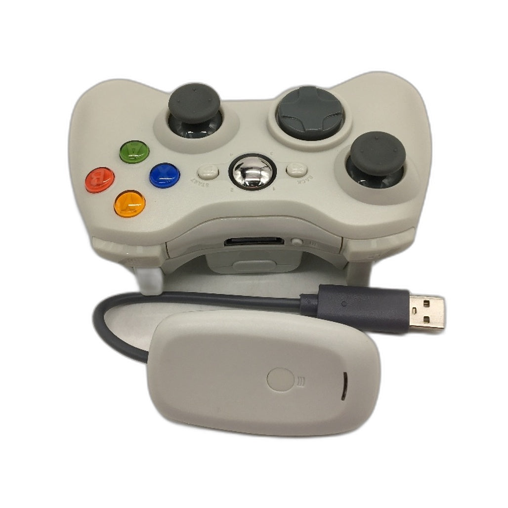 X 360 Wireless 2.4 PC PS3 Android Controller with Received in White DEMO