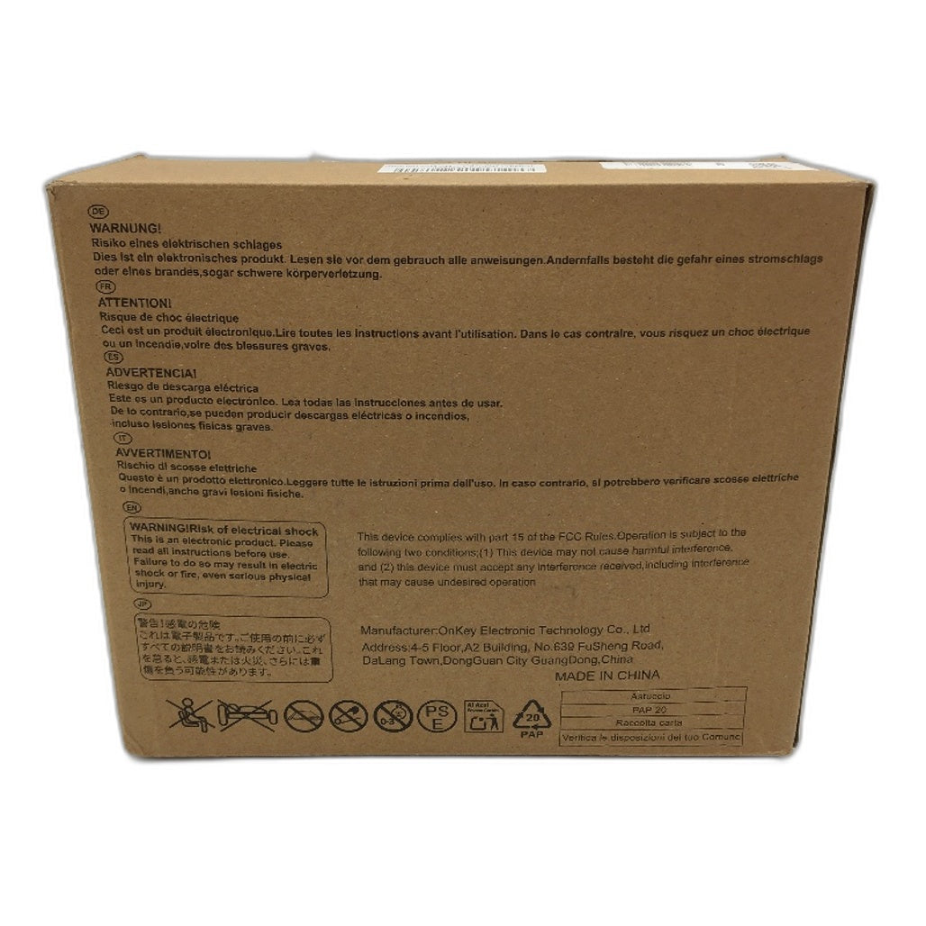 Fleecey Soft Back Pain Relief Auto Shut Off Electric Heating Pad in Grey NEW