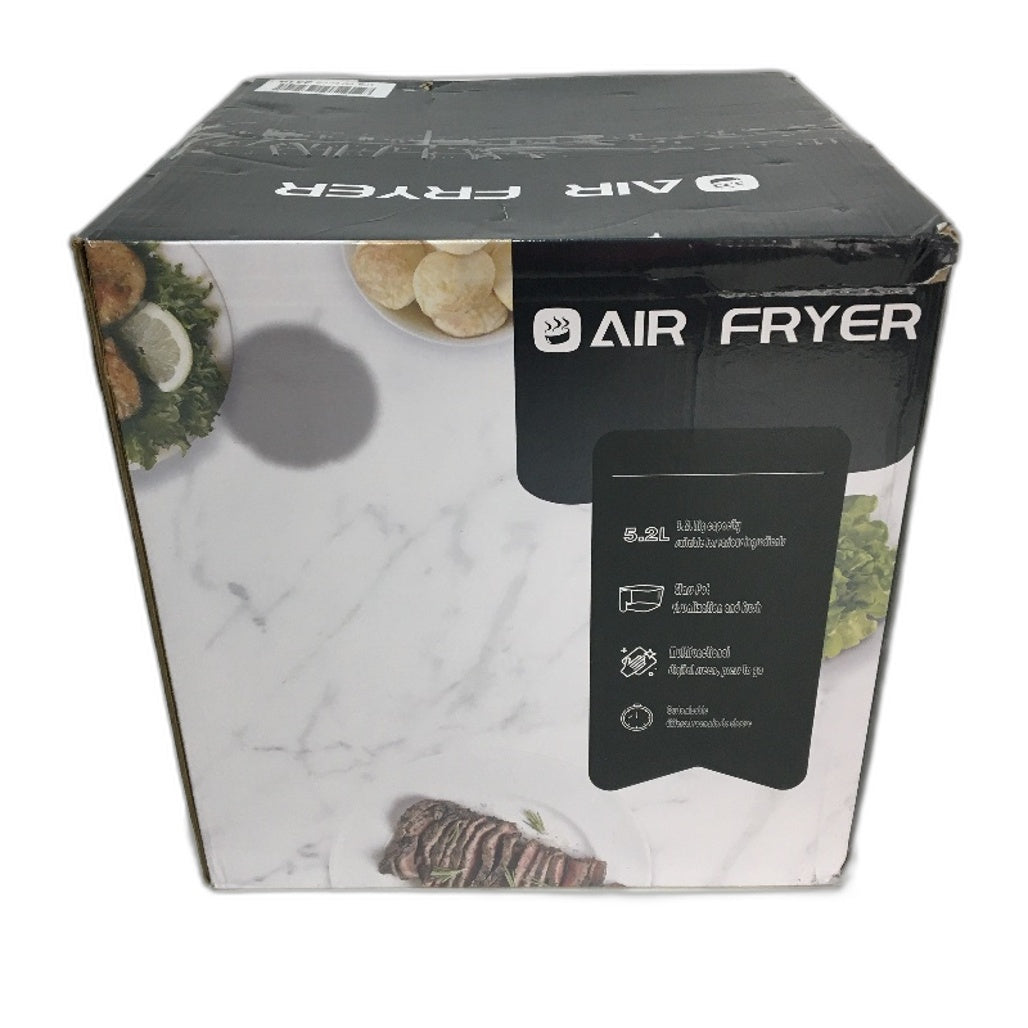 5.2L Digital Air Fryer with Clear Glass Pot Multifunctional Cooker NEW