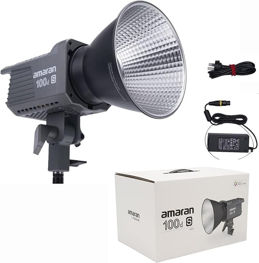 Aputure Amaran 100d S 5600K Bowens Mount LED Video Studio Light Sidus App NEW