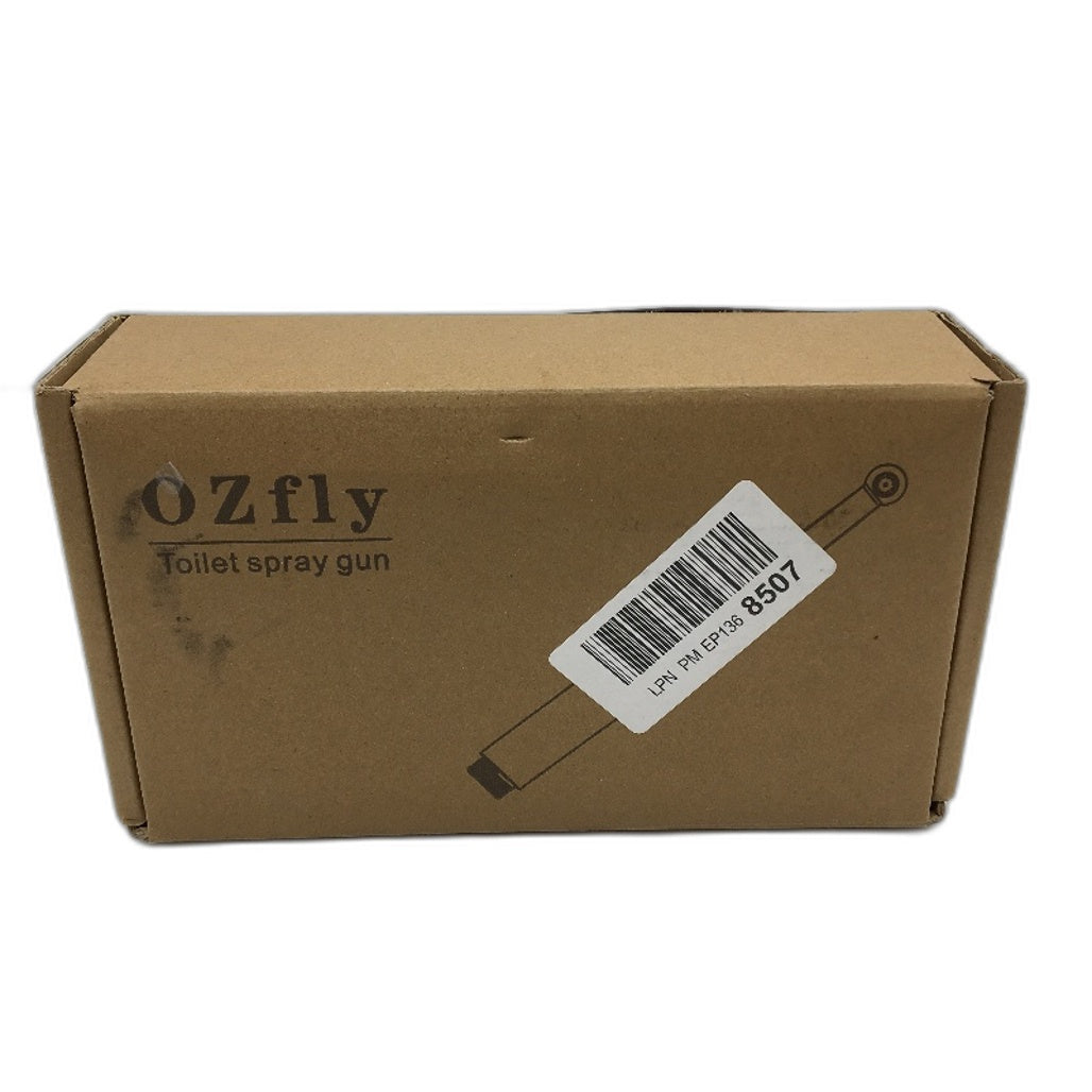 Ozfly Handheld Toilet Spray Gun Chrome Plated Bidet in Silver NEW