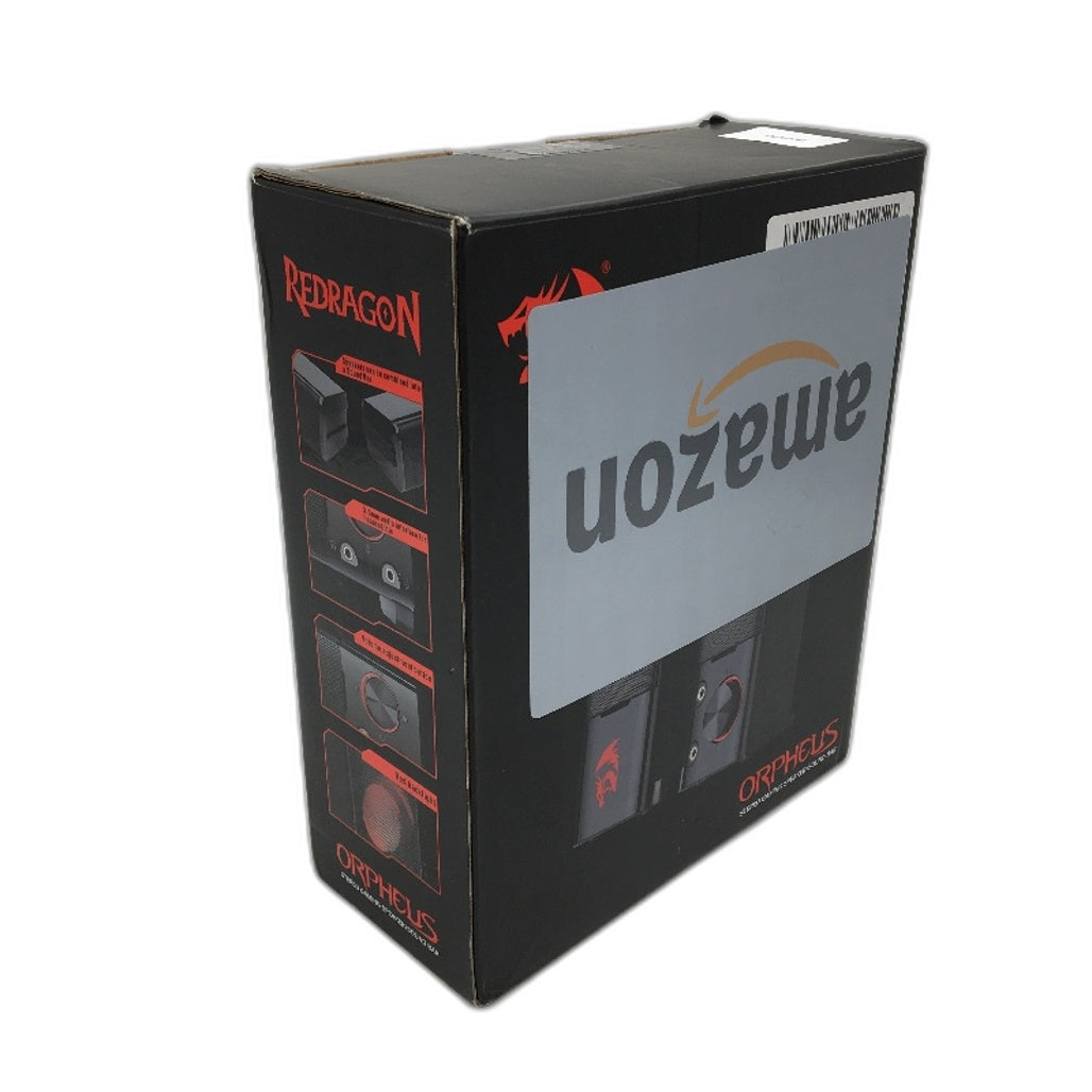 Redragon Orpheus GS550 2 Channel USB Powered PC Gaming Speakers in Black NEW