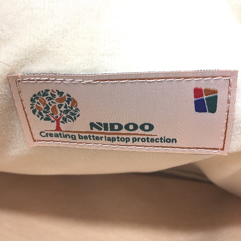 NIDOO 16 Inch Laptop Sleeve Fleece Lined Red Pouch with Pocket 25x35cm NEW