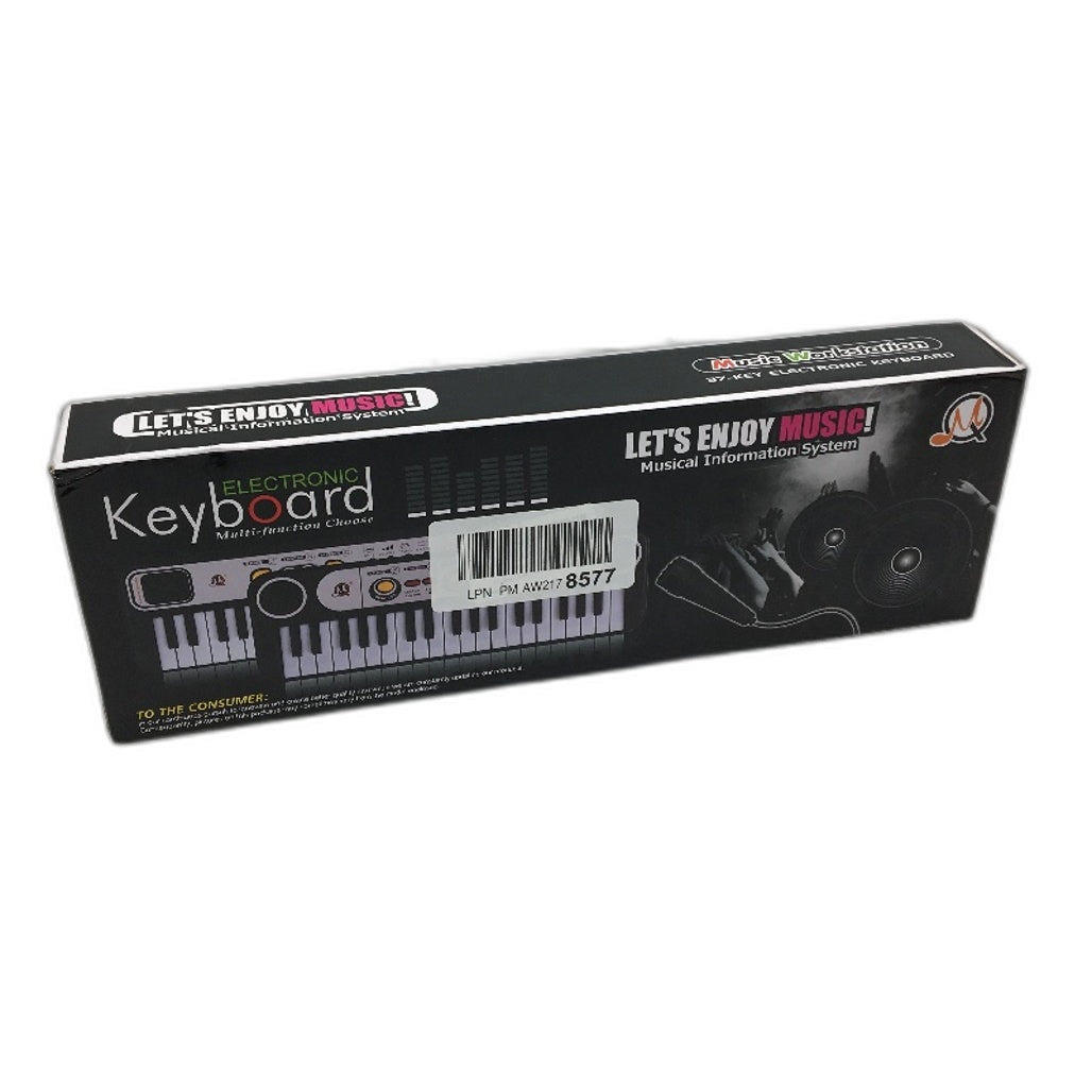 MQ-3737 37 Key Electronic Piano Keyboard Kids Musical Instrument Toy DEMO