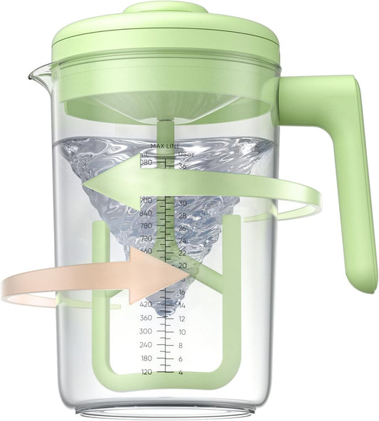 NehNehBaby Chargeable Electric BPA Free Baby Formula Mixing Pitcher in Green NEW