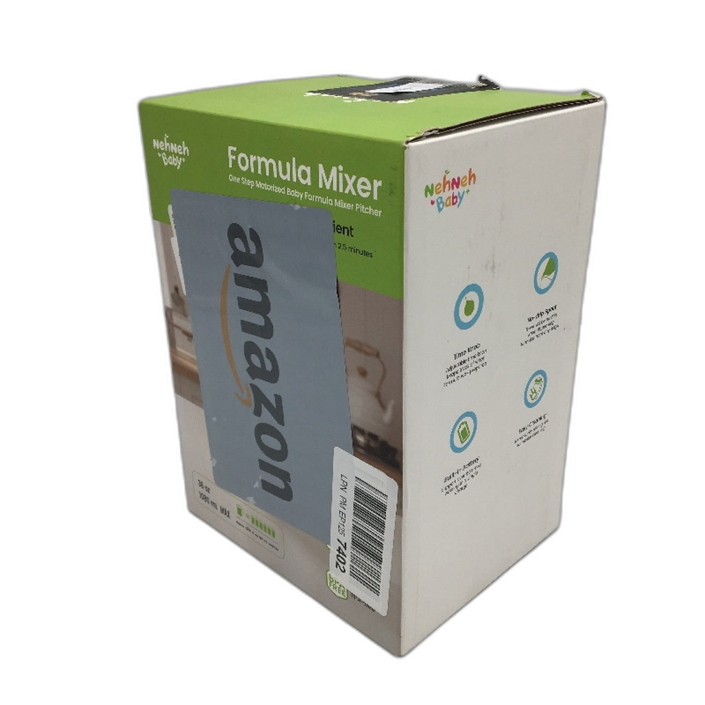 NehNehBaby Chargeable Electric BPA Free Baby Formula Mixing Pitcher in Green NEW