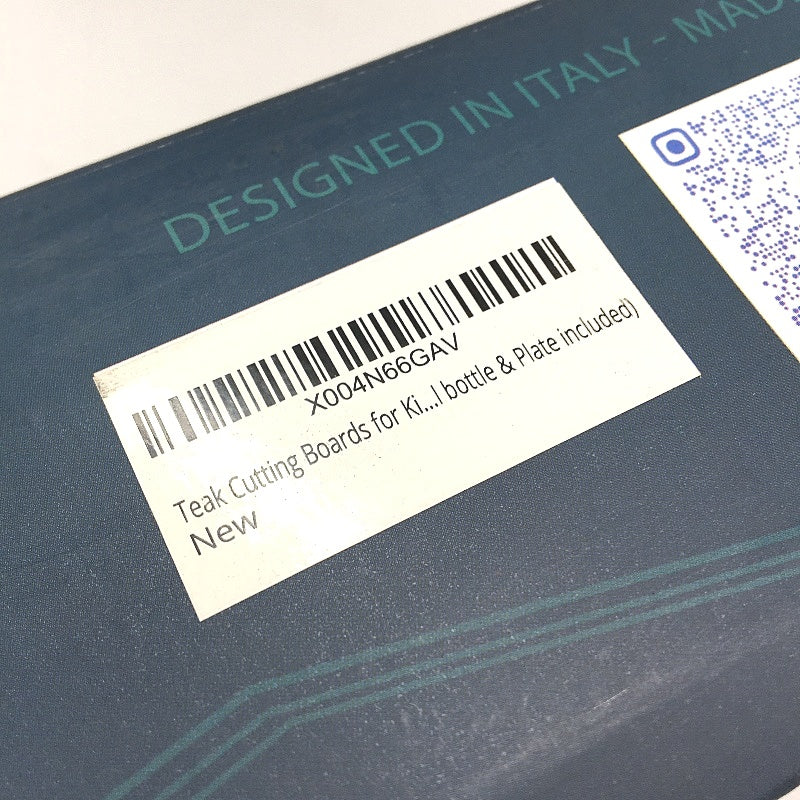 Babilonia 15.7 Inch Extra Thick Teak Wood Premium Chopping Butcher Block NEW