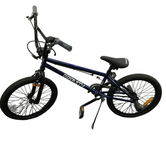 Gravity 50cm Metallic Purple Blue Steel Frame BMX Bike With Stunt Pegs  DEMO