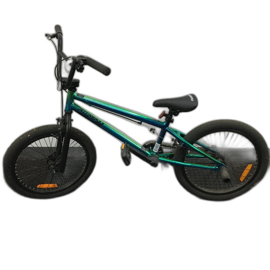 Custom 50cm Neochrome Multicoloured Steel Frame BMX Bike With Stunt Pegs  DEMO