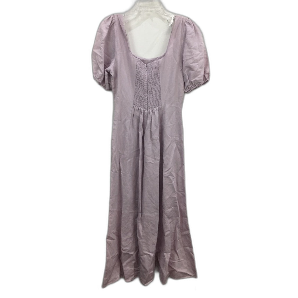 Tokito Myer Lilac Purple Longline Short Sleeve A-Line Dress Ladies Size 10 NEW