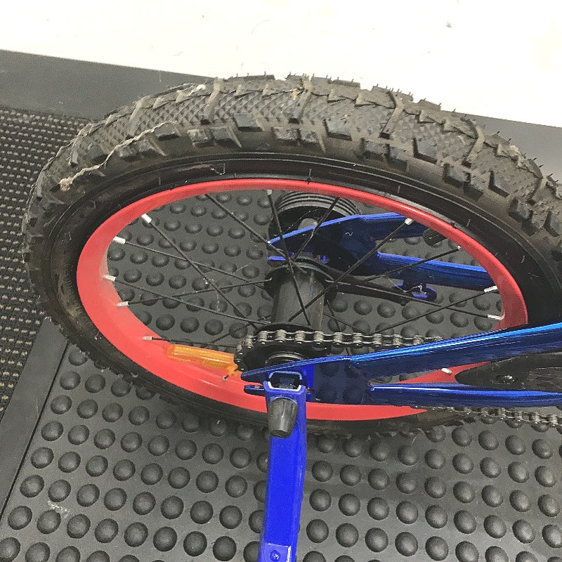 Transformers Optimus Prime 40cm Blue Bike With Removable Training Wheels DEMO