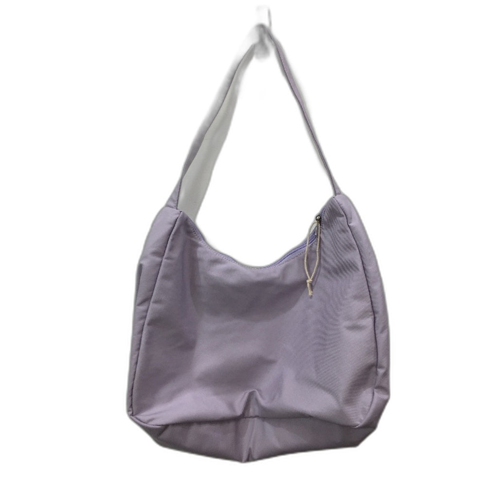 Lilac Purple Lightweight Fully Lined Tote Style Shoulder Bag NEW