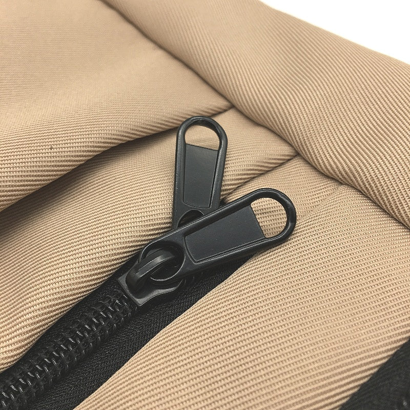 Khaki Tan Multicompartment Laptop Seperator Commuter Everyday Backpack NEW