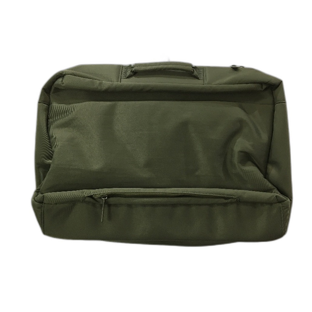 Olive Green Multi Zip Softshell Work Travel Laptop & Luggage Bag NEW