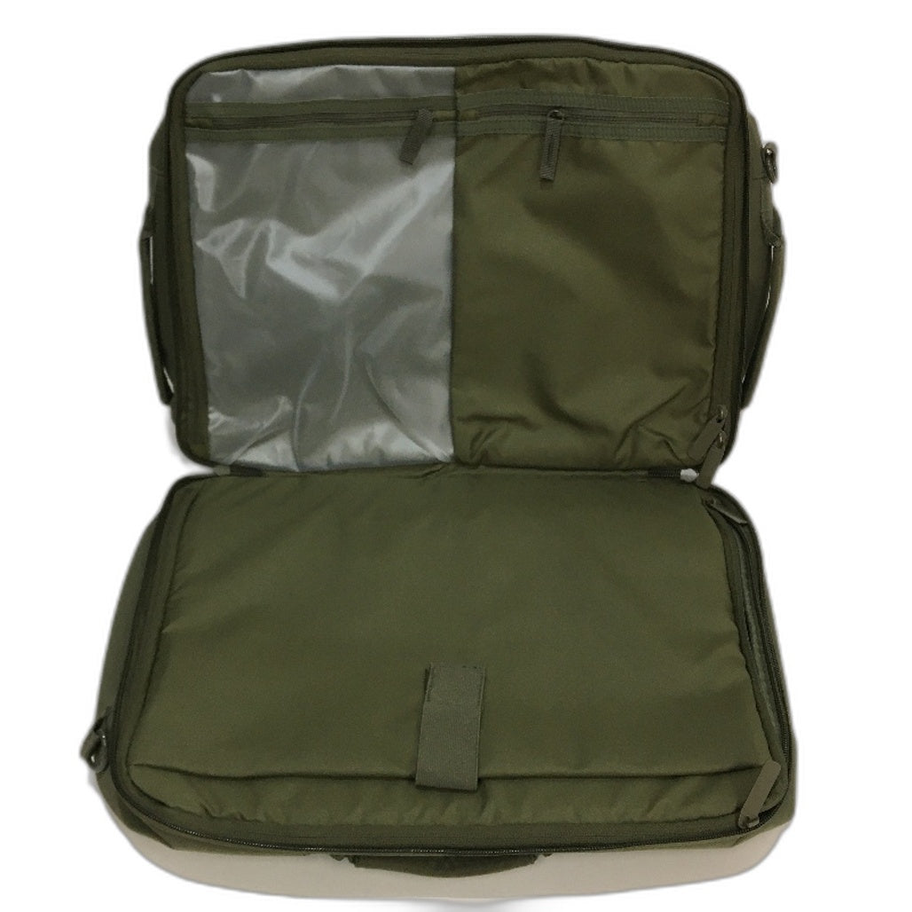 Olive Green Multi Zip Softshell Work Travel Laptop & Luggage Bag NEW