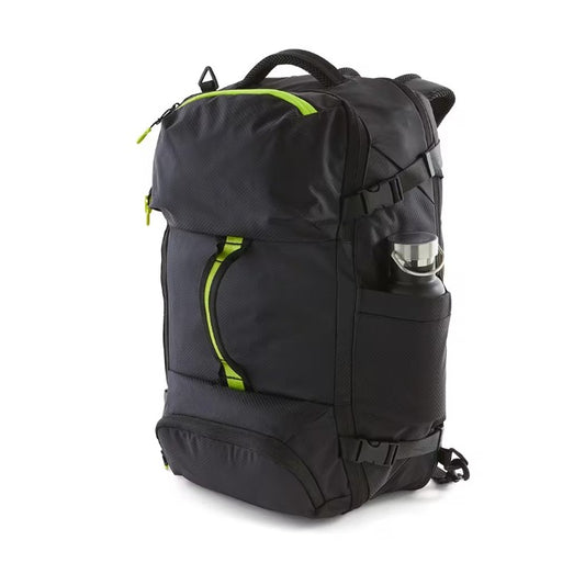 Black 2 in 1 Convertible Duffle Expandable 3 Way Carry System Backpack NEW