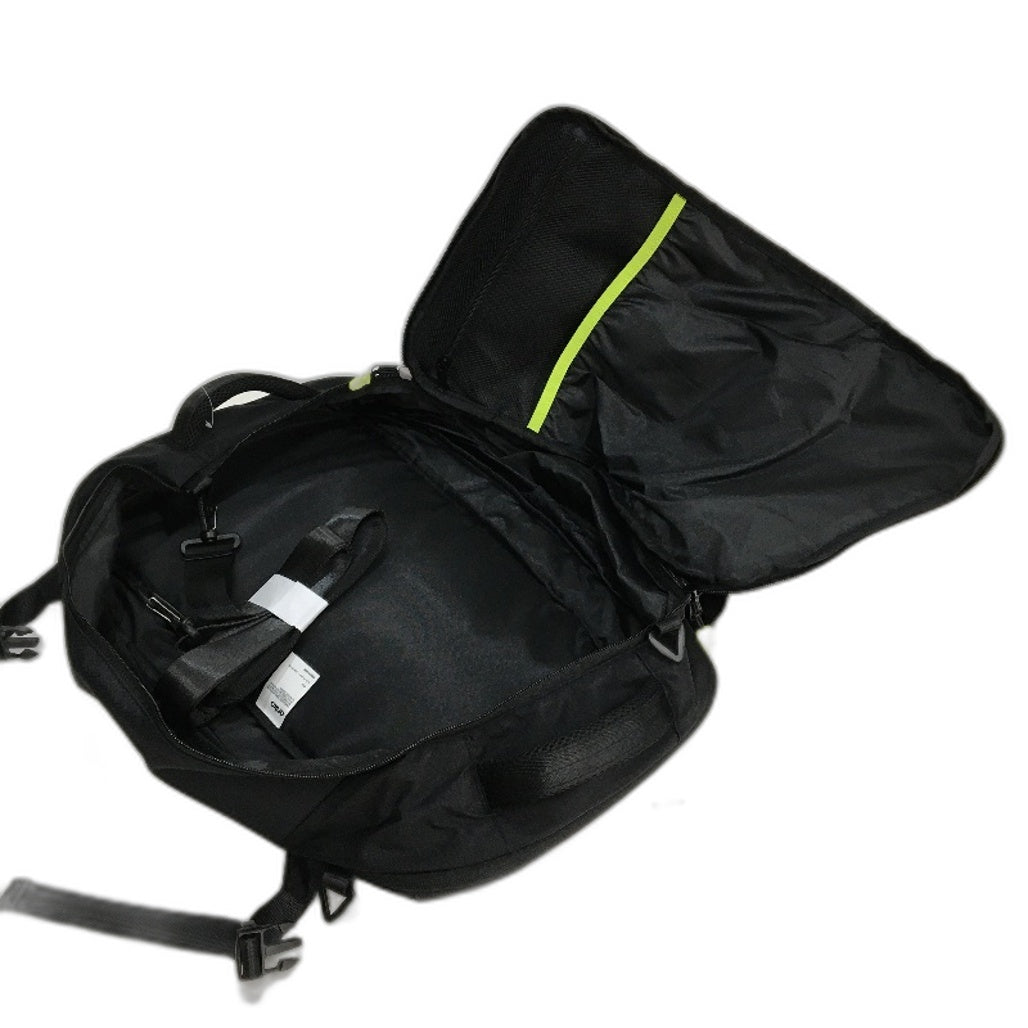 Black 2 in 1 Convertible Duffle Expandable 3 Way Carry System Backpack NEW