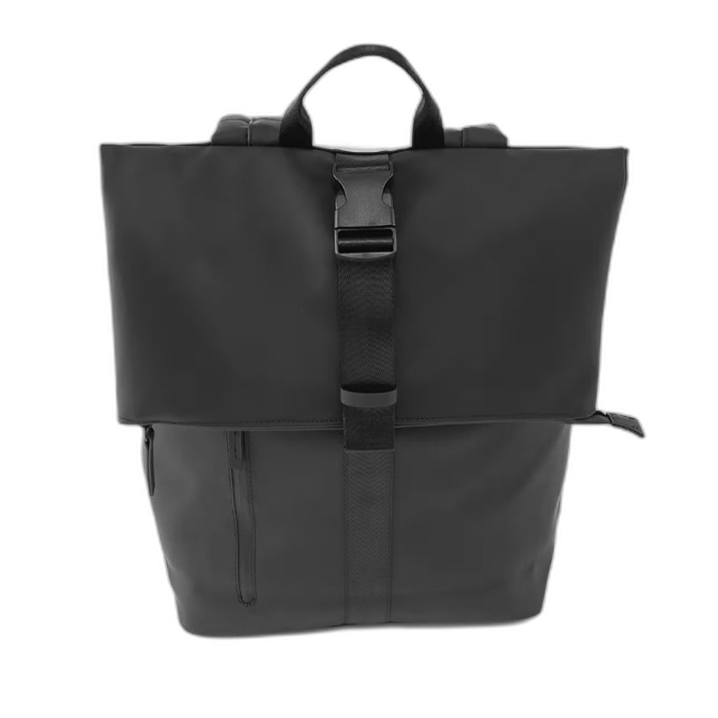 Black Fold Up Quick Release Buckle Youth Backpack 41-56cm NEW