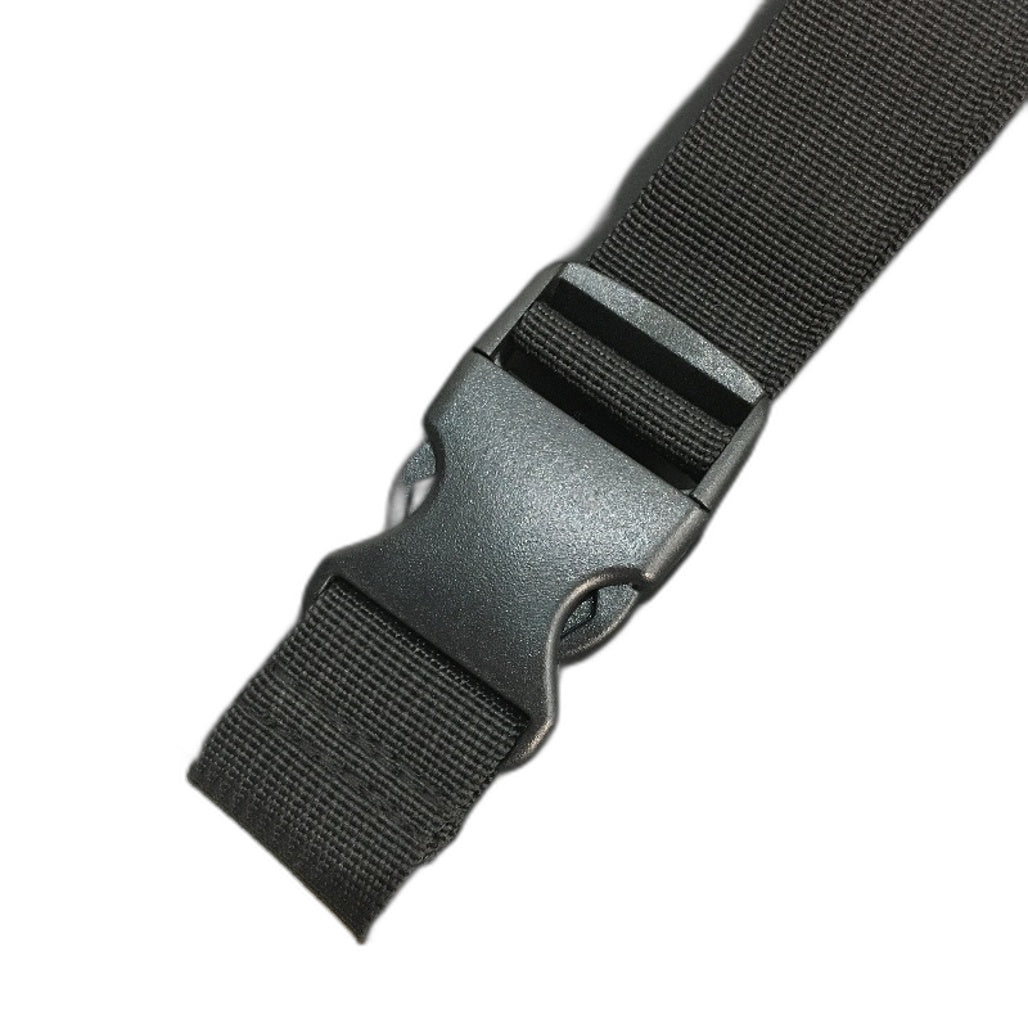 Black Fold Up Quick Release Buckle Youth Backpack 41-56cm NEW