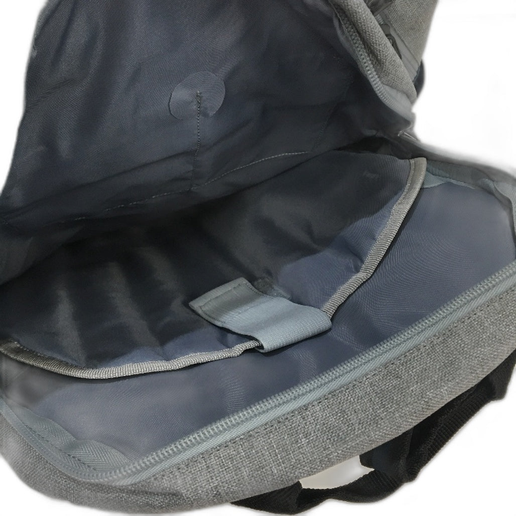 Three Tone Blue Black & Grey Everyday Multi Functional Backpack NEW