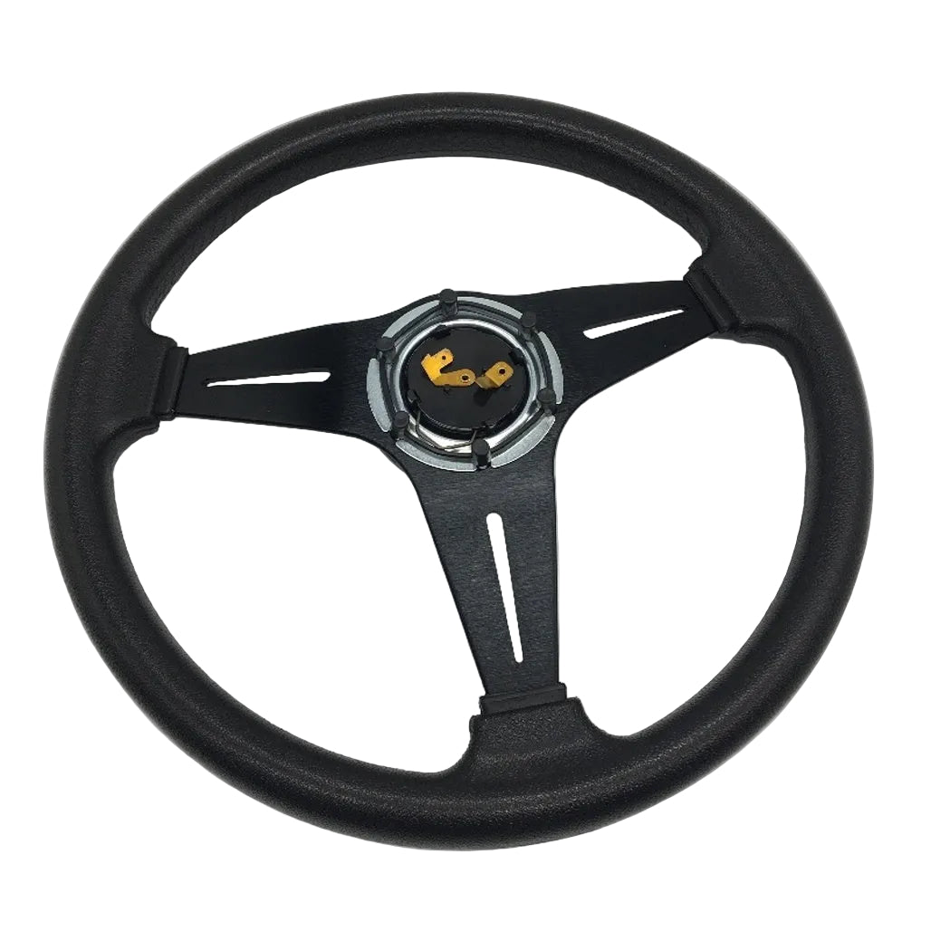 Momo Universal Racing Car Sport Steering Wheel 35CM Deep Dish Black NEW