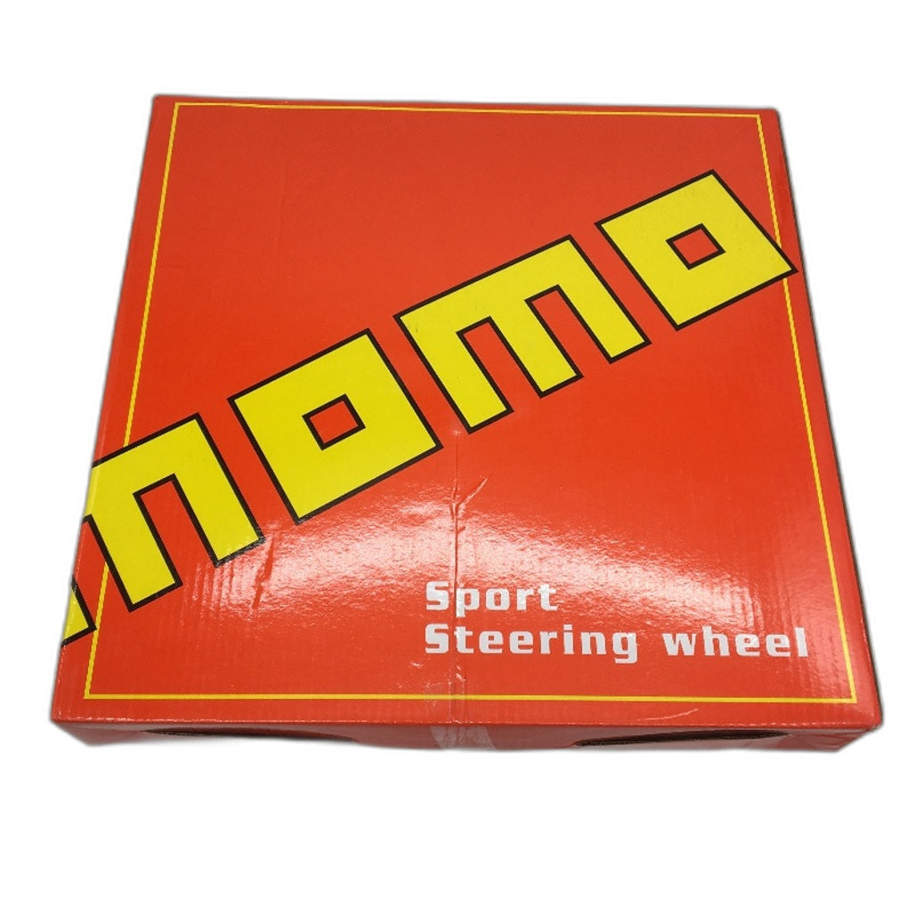 Momo Universal Racing Car Sport Steering Wheel 35CM Deep Dish Black NEW
