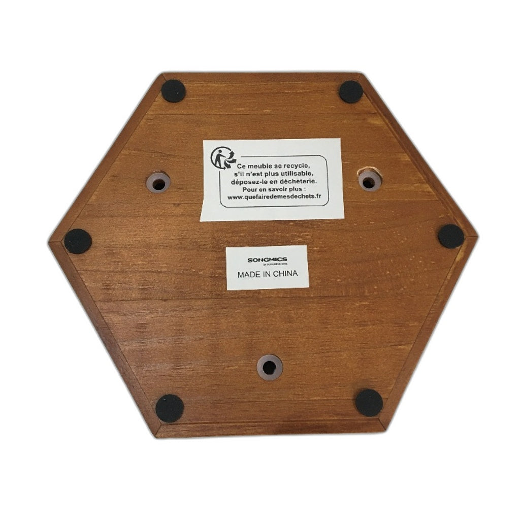 SONGMICS Jewellery Display Tree Metal Stand Holder With Wood Base Tray NEW